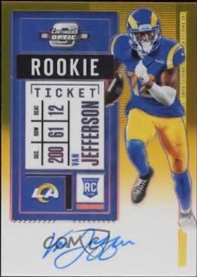 Van Jefferson [Autograph Gold] #124