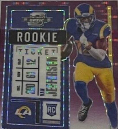 Van Jefferson [Autograph Purple Pulsar] #124