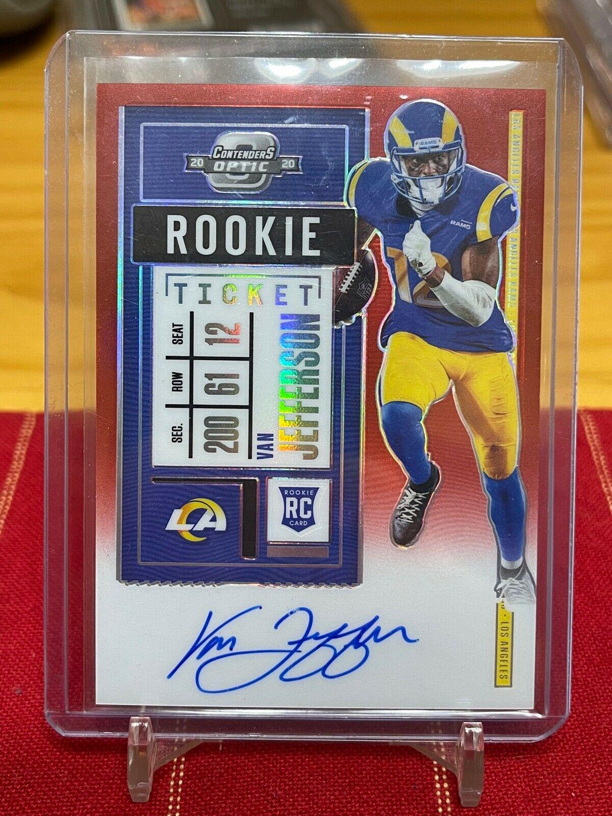 Van Jefferson [Autograph Red] #124