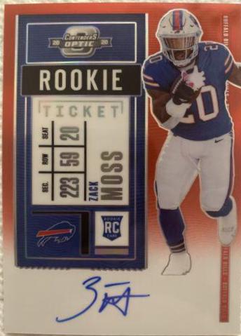 Zack Moss [Autograph Red] #131
