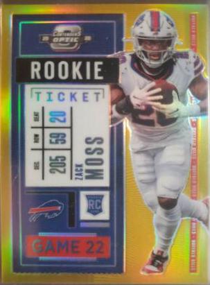 Zack Moss [Gold] #95