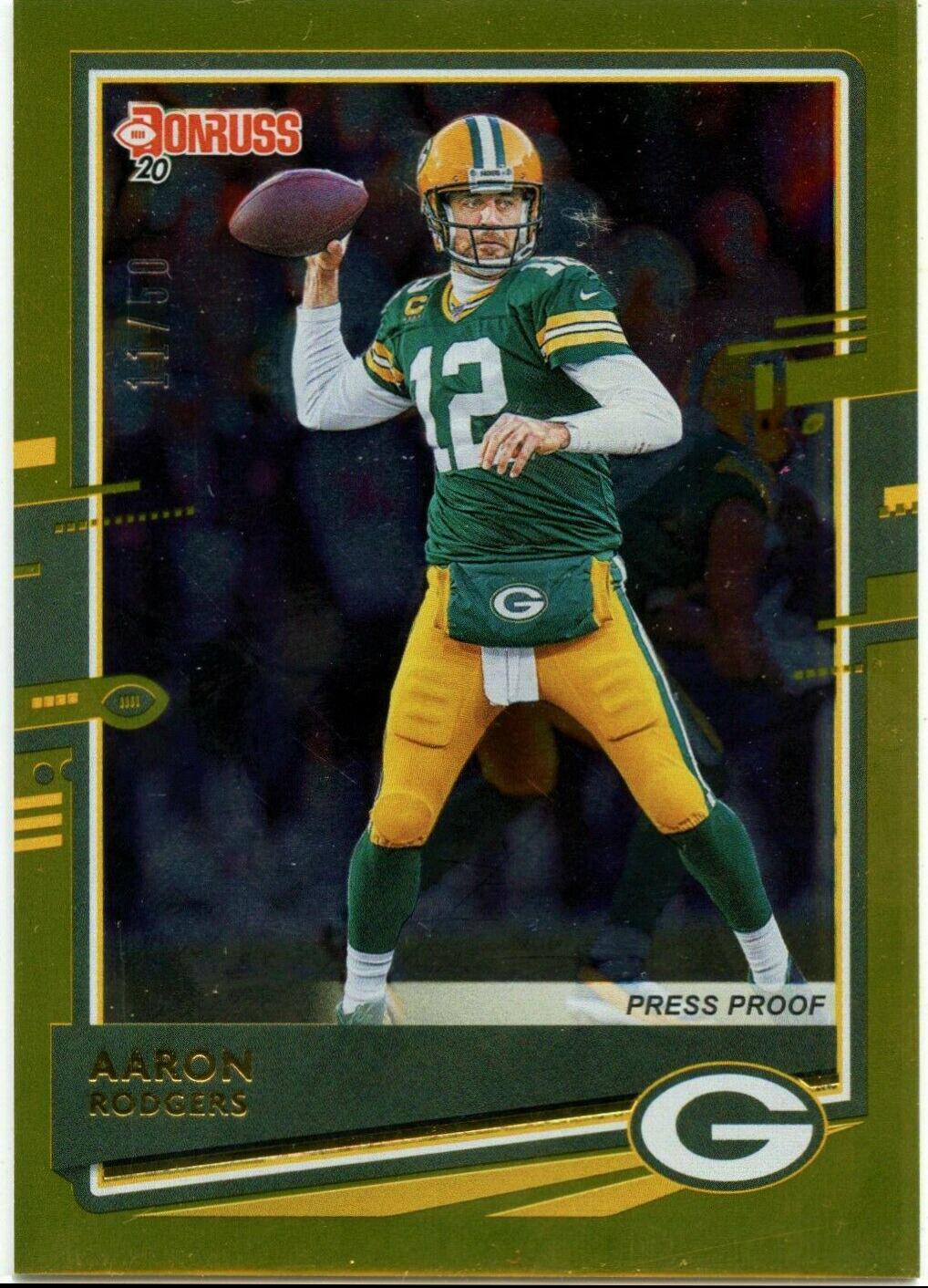 Aaron Rodgers [SP Gold Press Proof] #103
