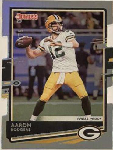 Aaron Rodgers [SP Silver Die Cut Press Proof] #103