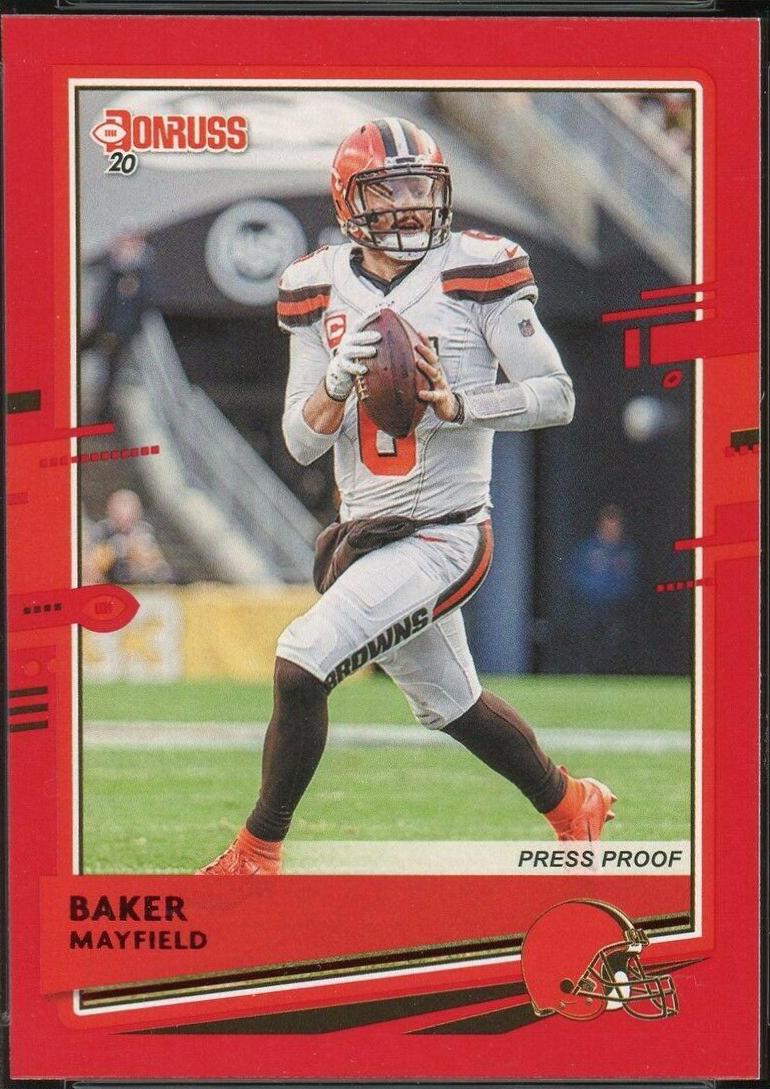 Baker Mayfield [SP Red Press Proof] #71