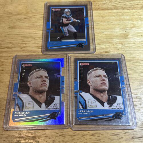 Christian McCaffrey [SP Silver Die Cut Press Proof] #48