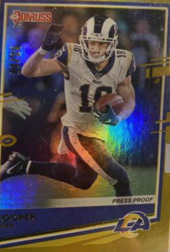 Cooper Kupp [SP Gold Die Cut Press Proof] #145
