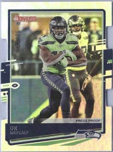 DK Metcalf [SP Silver Press Proof] #224