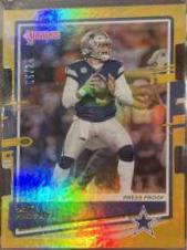 Dak Prescott [SP Gold Press Proof] #78