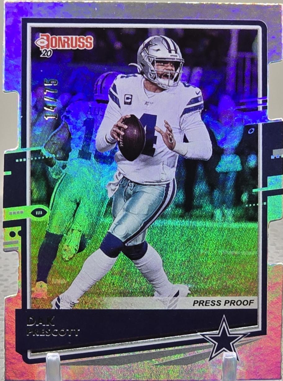 Dak Prescott [SP Silver Die Cut Press Proof] #78