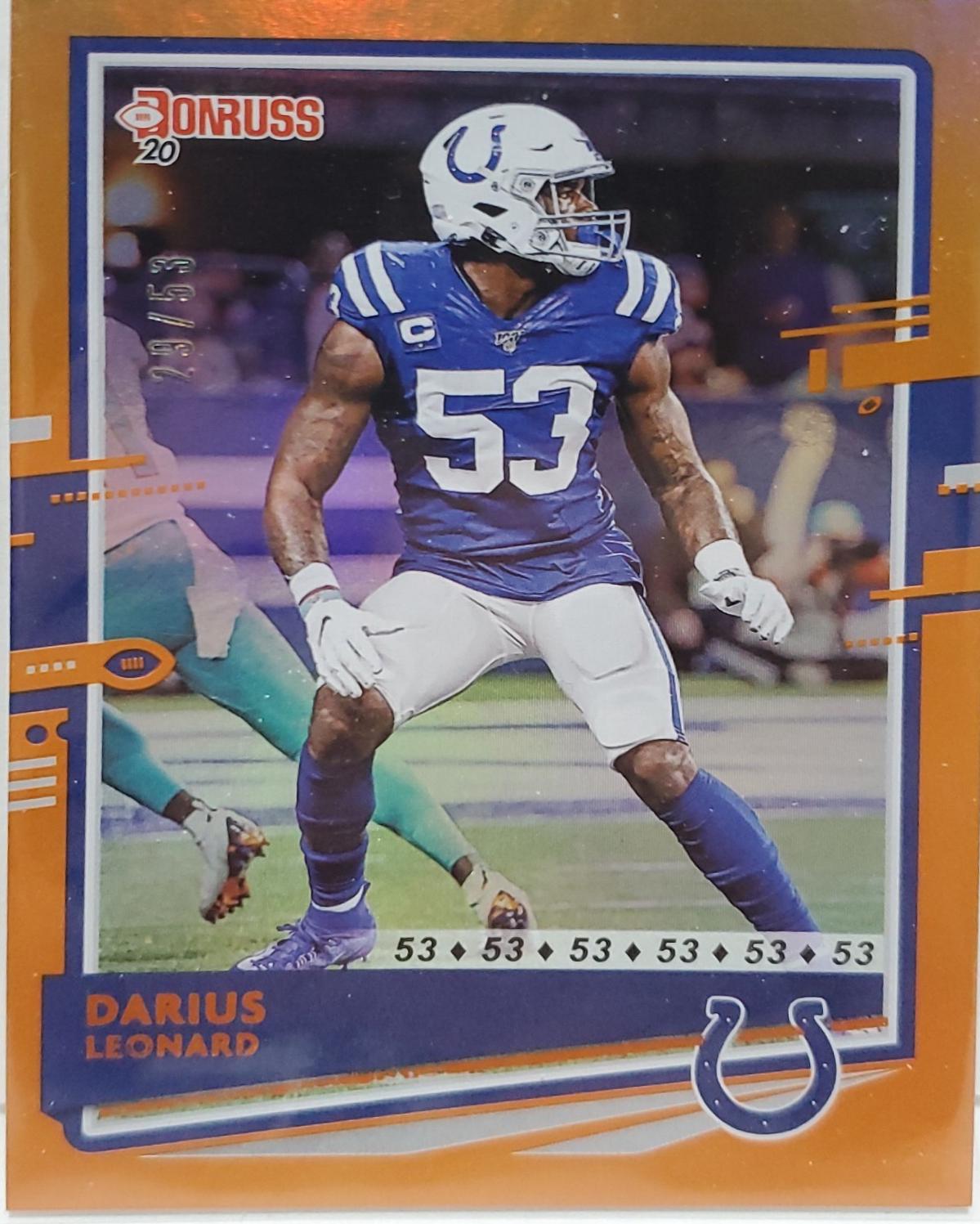 Darius Leonard [SP Jersey Number] #119
