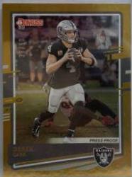 Derek Carr [SP Gold Press Proof] #197