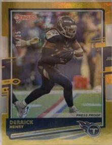Derrick Henry [SP Gold Die Cut Press Proof] #245