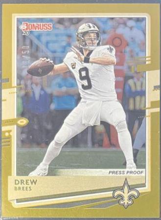Drew Brees [SP Gold Press Proof] #175