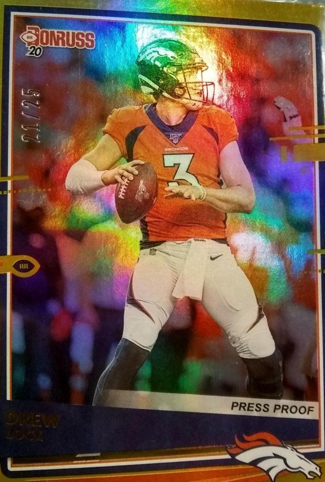 Drew Lock [SP Gold Die Cut Press Proof] #87