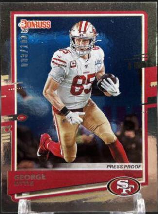 George Kittle [SP Silver Press Proof] #11