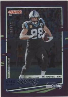 Greg Olsen [Season Stat Line] #52