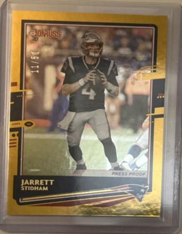 Jarrett Stidham [SP Gold Press Proof] #167