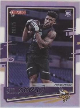 Jeff Gladney [Silver Die Cut Press Proof] #258