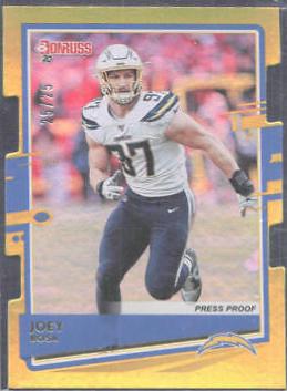 Joey Bosa [SP Gold Die Cut Press Proof] #136