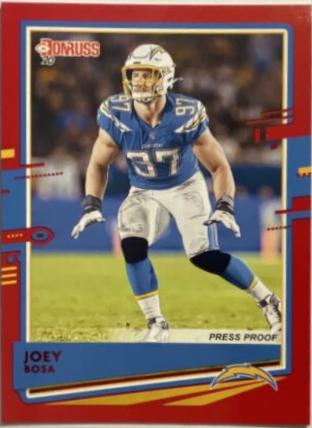 Joey Bosa [SP Red Press Proof] #136