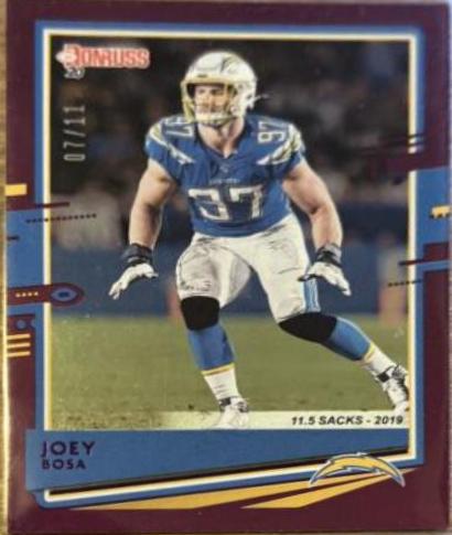 Joey Bosa [SP Season Stat Line] #136