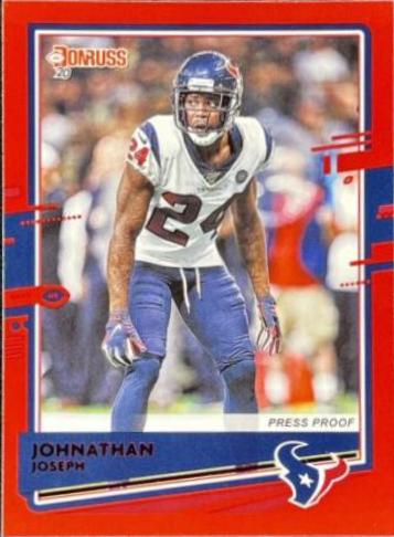 Johnathan Joseph [Red Press Proof] #116