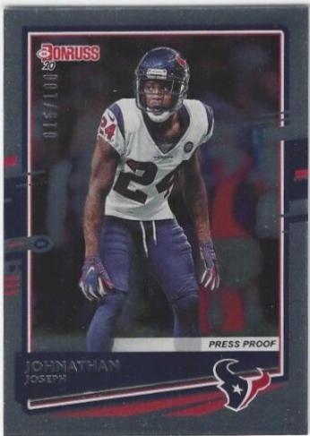 Johnathan Joseph [Silver Press Proof] #116
