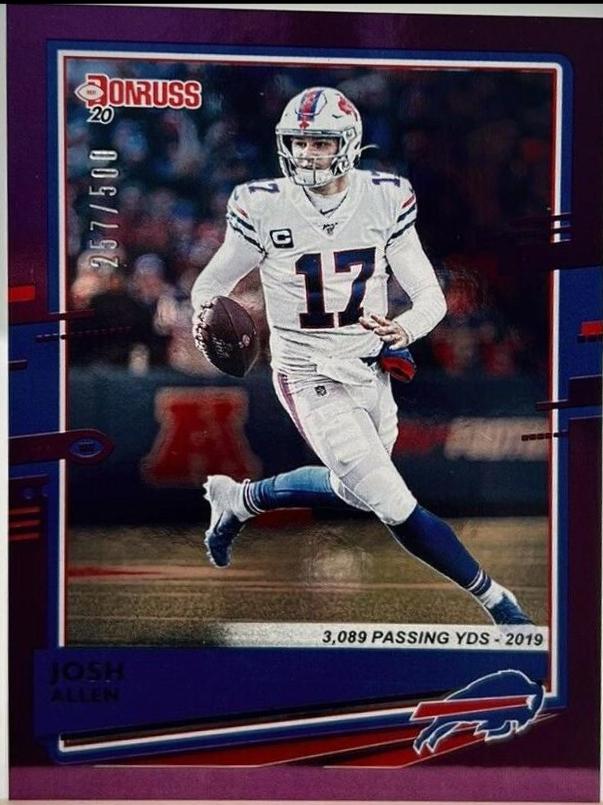 Josh Allen [SP Season Stat Line] #40