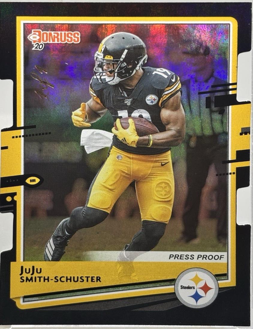 JuJu Smith Schuster [Black Press Proof] #214
