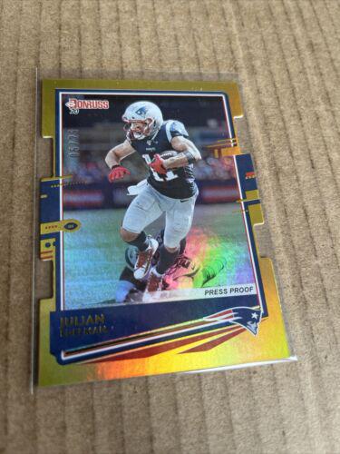 Julian Edelman [SP Gold Die Cut Press Proof] #169