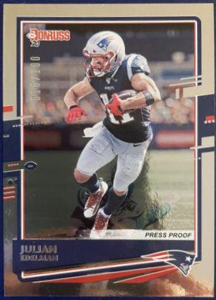 Julian Edelman [SP Silver Press Proof] #169