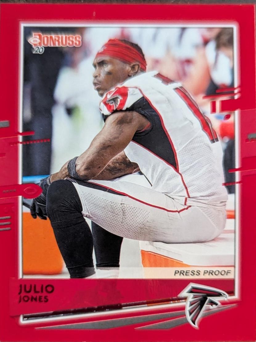 Julio Jones [SP Red Press Proof] #28