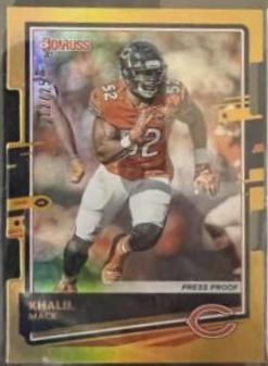 Khalil Mack [SP Gold Die Cut Press Proof] #57