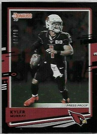 Kyler Murray [SP Black Press Proof] #19
