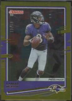 Lamar Jackson [SP Gold Press Proof] #33