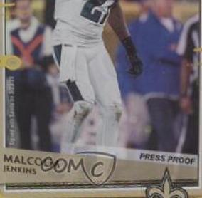 Malcolm Jenkins [Gold Die Cut Press Proof] #206