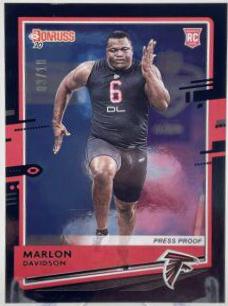 Marlon Davidson [Black Press Proof] #285
