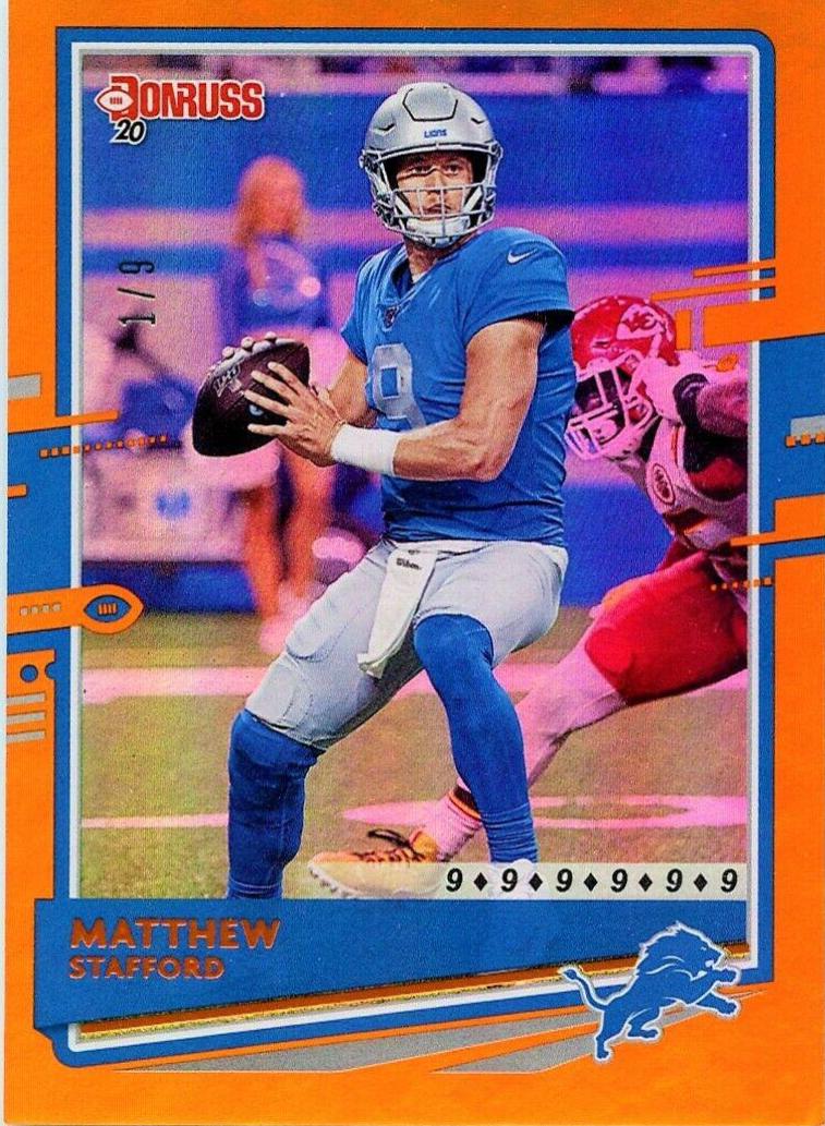 Matthew Stafford [SP Jersey Number] #96