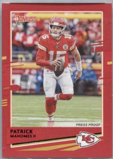 Patrick Mahomes II [SP Red Press Proof] #1