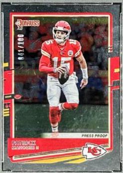 Patrick Mahomes II [SP Silver Press Proof] #1