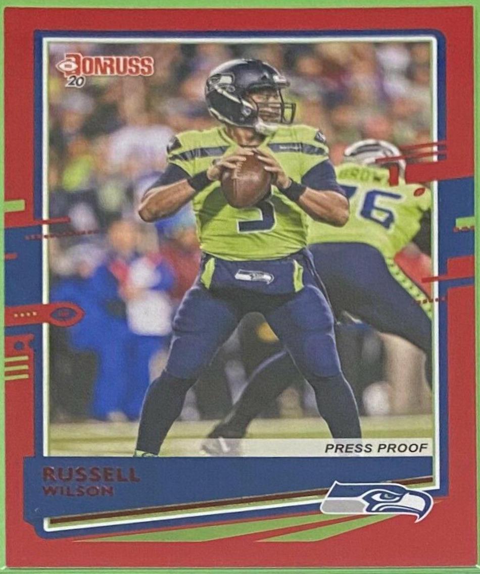Russell Wilson [SP Red Press Proof] #222