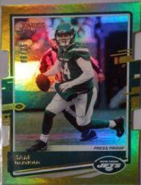 Sam Darnold [SP Gold Die Cut Press Proof] #191