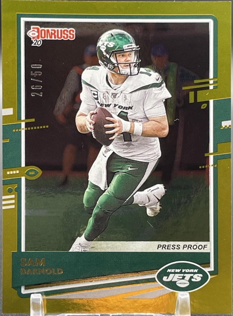 Sam Darnold [SP Gold Press Proof] #191