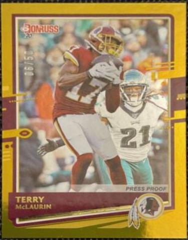 Terry McLaurin [SP Gold Press Proof] #241