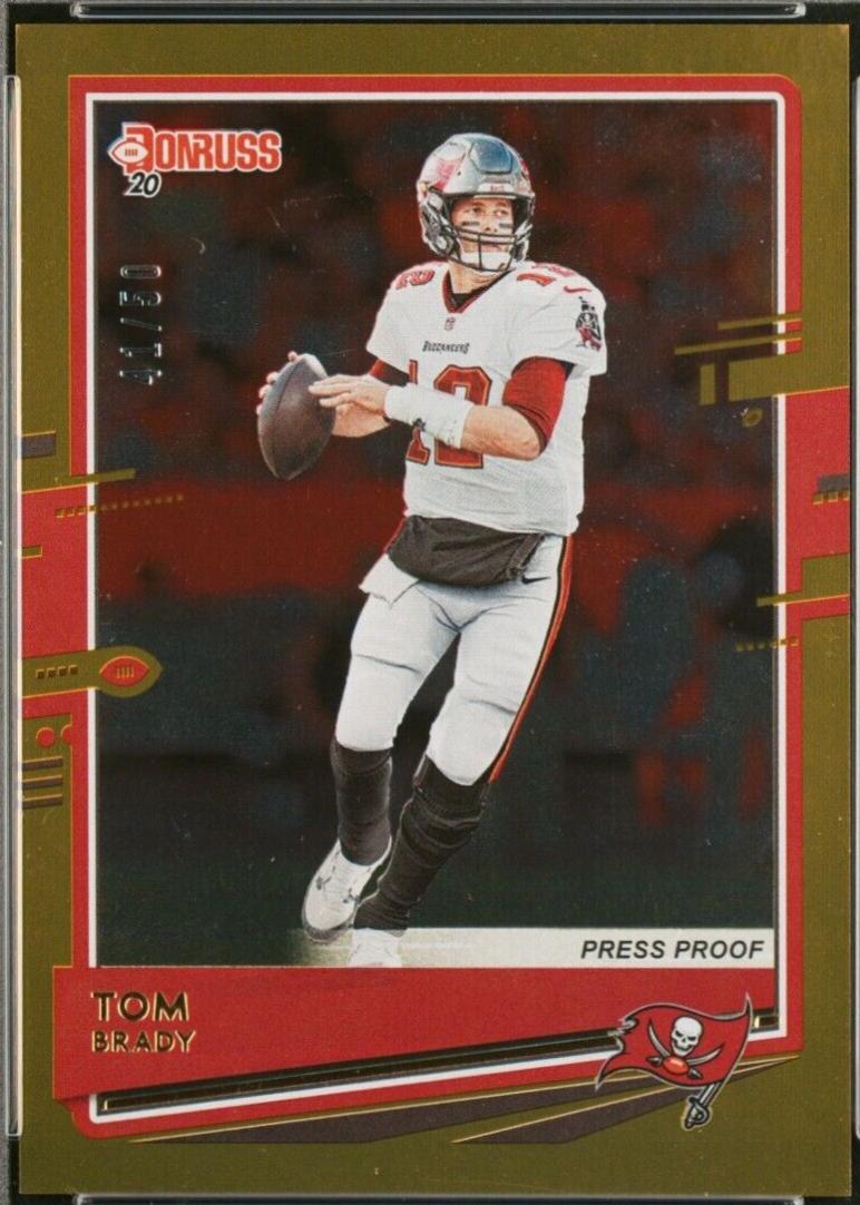 Tom Brady [SP Gold Press Proof] #230