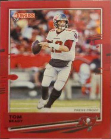 Tom Brady [SP Red Press Proof] #230