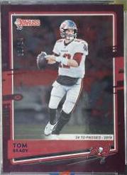 Tom Brady [SP Season Stat Line] #230