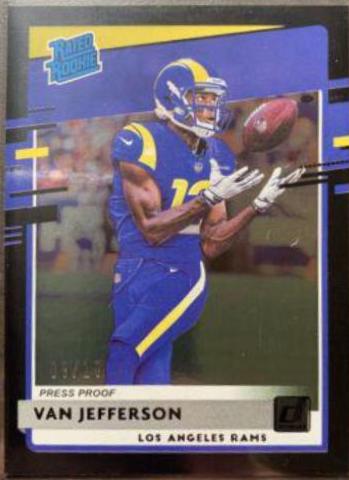 Van Jefferson [Black Press Proof] #326
