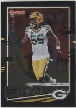 Za'Darius Smith [Black Press Proof] #106