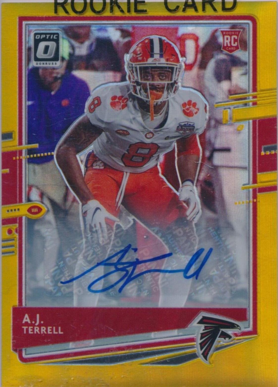 A.J. Terrell [Autograph Gold] #105